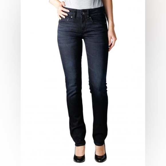 G-Star Denim - 15. NWT G-STAR MIDGE STRAIGHT JEANS IN DARK AGED